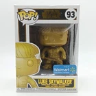 Funko Pop! Luke Skywalker 93 Walmart Exclusive Gold Star Wars Disney Vinyl Toy
