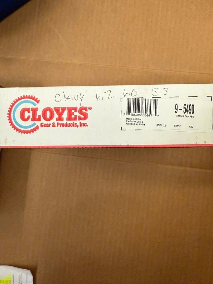 Tensor de cadena de distribución del motor Cloyes 9-5490 07-19 Chevrolet GMC 4.8 5.3 6.0 6.2 Foto 2 de 2