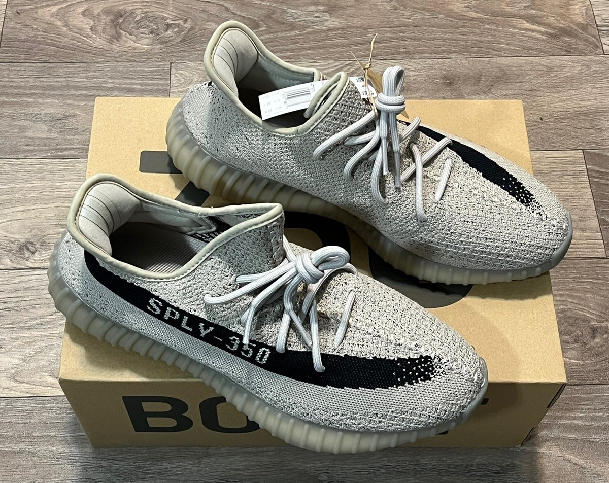スニーカー adidas YEEZY BOOST 350 V2 SLATECORE BLACKSLATE  HP7870 Adidas Yeezy Boost 350 V2 Slate Core Black HP7870 Size 11.5