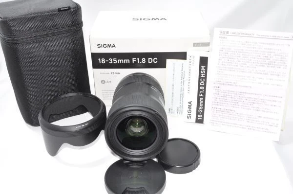 SIGMA 18-35mm F1.8 DC HSM Art A013 Canon EF-S Mount 299556 | eBay