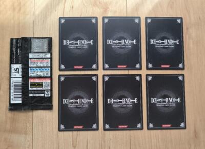 DEATH NOTE カードゲーム 6枚　L コナミ トレーディングカード Death Note Card Game 6 Pieces L Konami Trading Cards | eBay