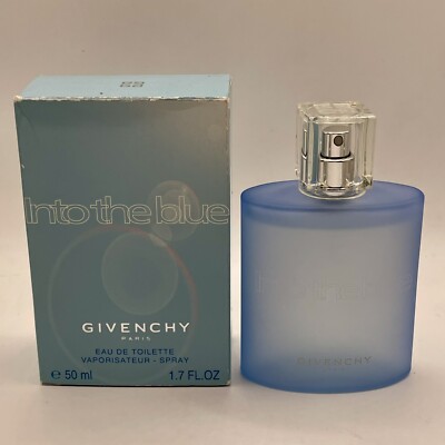 INTO THE BLUE By Givenchy Unisex 1.7 Oz 50 ml Eau De Toilette Spray NEW WITH BOX