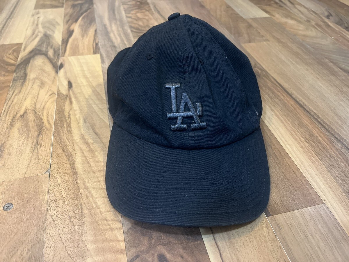 47 Black Sequin Cap with Pink LA Dodgers Logo Dodgers Coastal Floral Under Cap by 47 Brand --> Shop Hats  main image 3