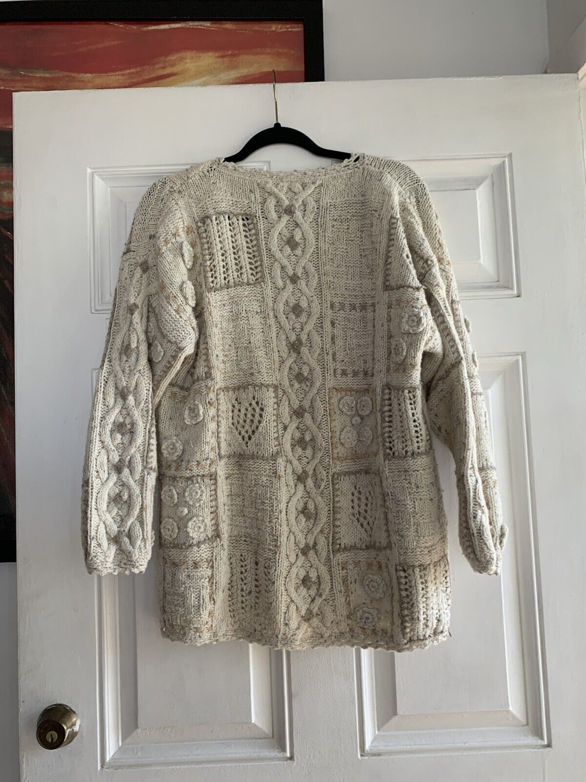 Vintage Express Tricot hand knit Woman`s sweater … - image 6