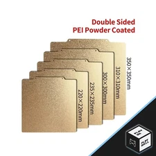 Magnetic PEI Powder Sheet 235/250/310/35 Build Plate For Ender 3 CR10 3D Printer