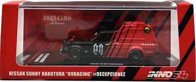 ミニカー INNO 1/64 NISSAN SUNNY HAKOTORA 09RACING 1/64 INNO NISSAN SUNNY HAKOTORA 09RACING DECEPCIONEZ PICKUP