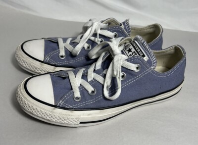 Converse Shoes Mens 4 Womens 6 CT All Star OX Low Sneakers 164940F Blue Canvas
