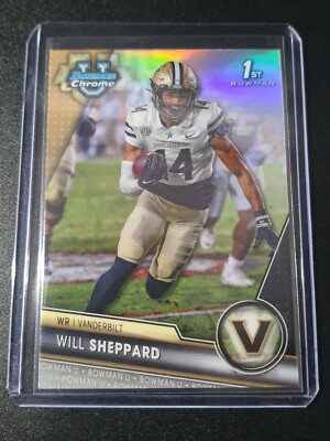 Will Sheppard - Bowman University 2023 - Vanderbilt Commodores - 1st - Refractor