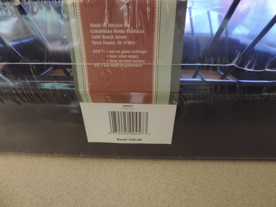 Juego de tostador de porcelana de 5 piezas para tostar colombiano 12" x 16" Foto 2 de 3