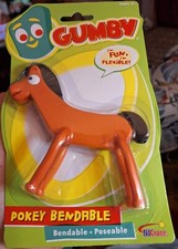 POKEY The Original Bendable Gumby Figure 5 1/2" Kids Toy Action Figure read