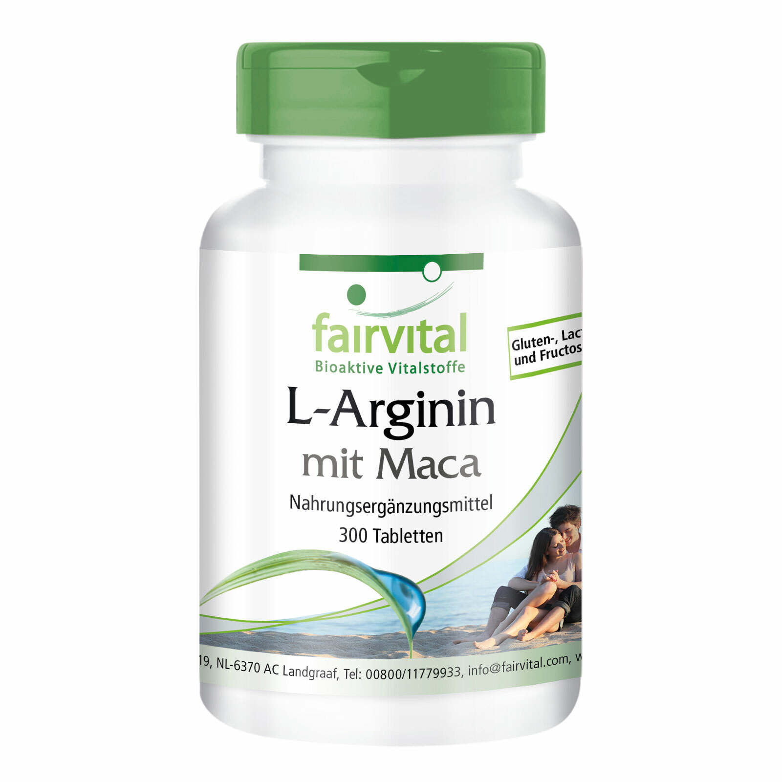 LArginin mit Maca 300 Tabletten mit BetaGlucan, OPC und Zink