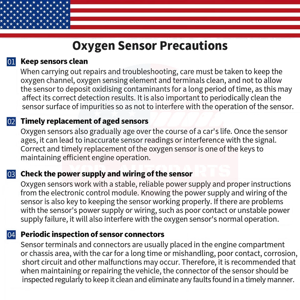 4PCS Up&Downstream Oxygen O2 Sensor OEM For Mercedes-Benz ML350 R350 S550 GL450 - Image 2 of 4