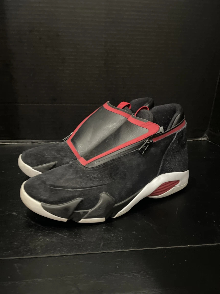 Nike air Jordan 14 Jumpman Z Black Gym Red Zip Men s Sz 9 Shoes AQ9119 001