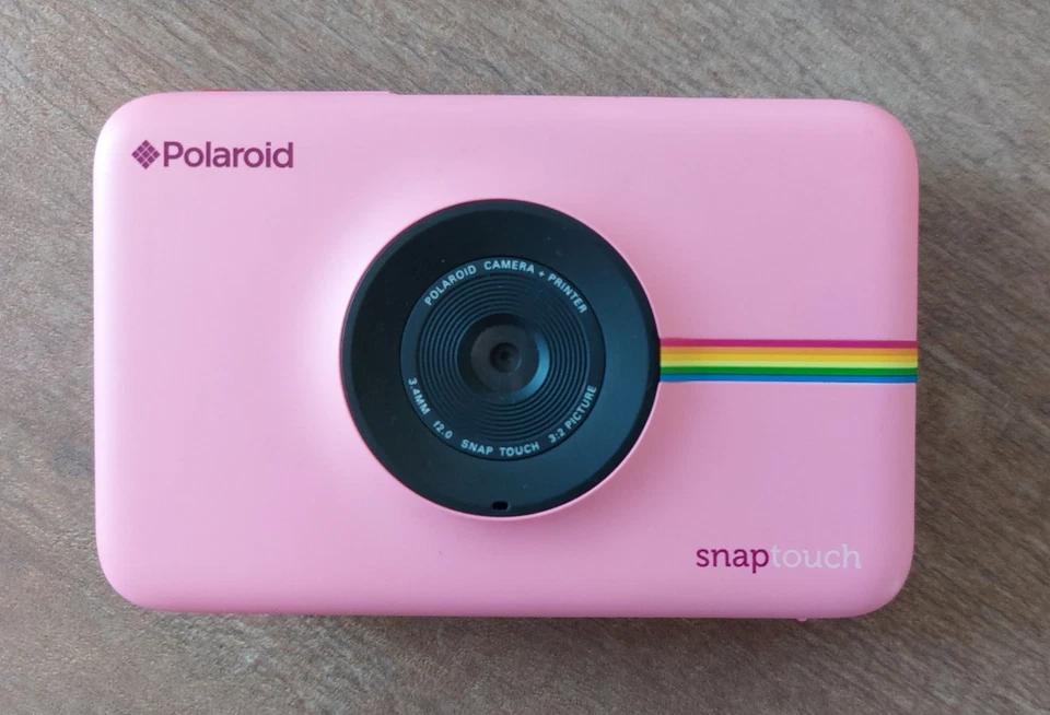 Polaroid Snaptouch Sofortdruck-Digitalkamera mit LCD-Display - Rosa im OVP - Bild 2 von 4
