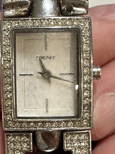 DKNY NY4934 women's watch Ladies Square Watch Modern Silver Like Watch - Picture 3 of 7