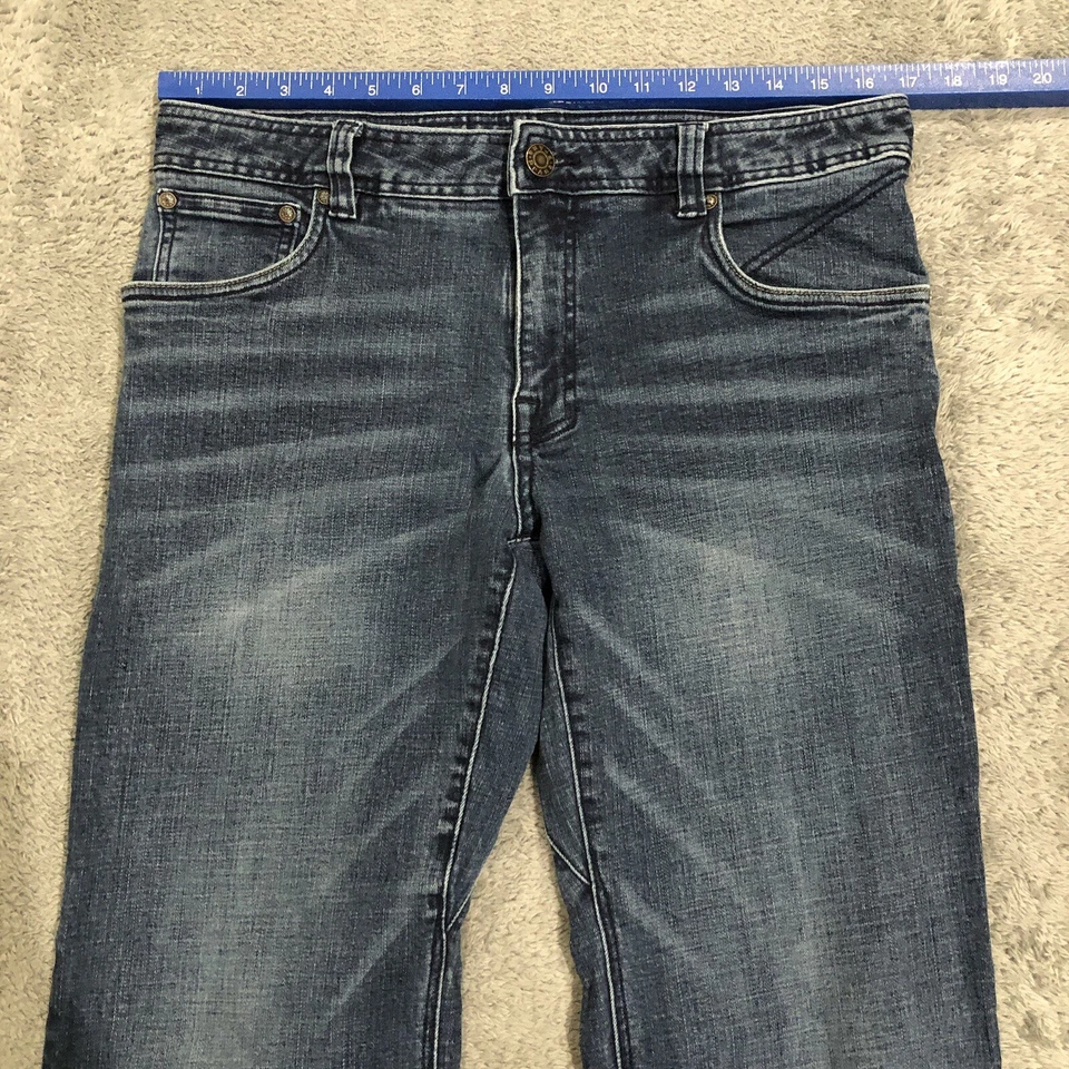 Prana Jeans Men’s 34x32 Stone Wash Bridger Straight Denim Pants Hiking Outdoors - Image 4 of 4