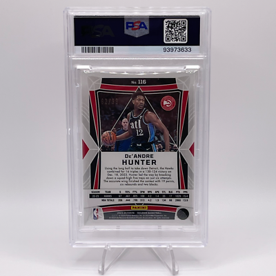 De'Andre Hunter #116 ORANGE FLOOD ELECTRIC ETCH /99 [2023-24