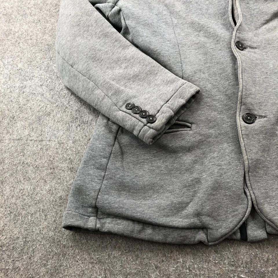 Jaqueta Polo Ralph Lauren Blazer Masculina XL Cinza Botão Casaco Esportivo Preppy Youth * - Imagem 2 de 4