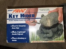 Jobar's Frog Key Hider w/ Box - Open Box, Green Hide A Key
