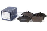 Tomex Brakes BremsbeläGe Bremsbelegsatz Hinten FüR Mercedes-Benz A-Klasse