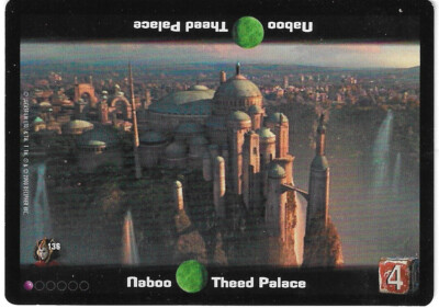 Young Jedi CCG Naboo - Theed Palace (Battle of Naboo #136)