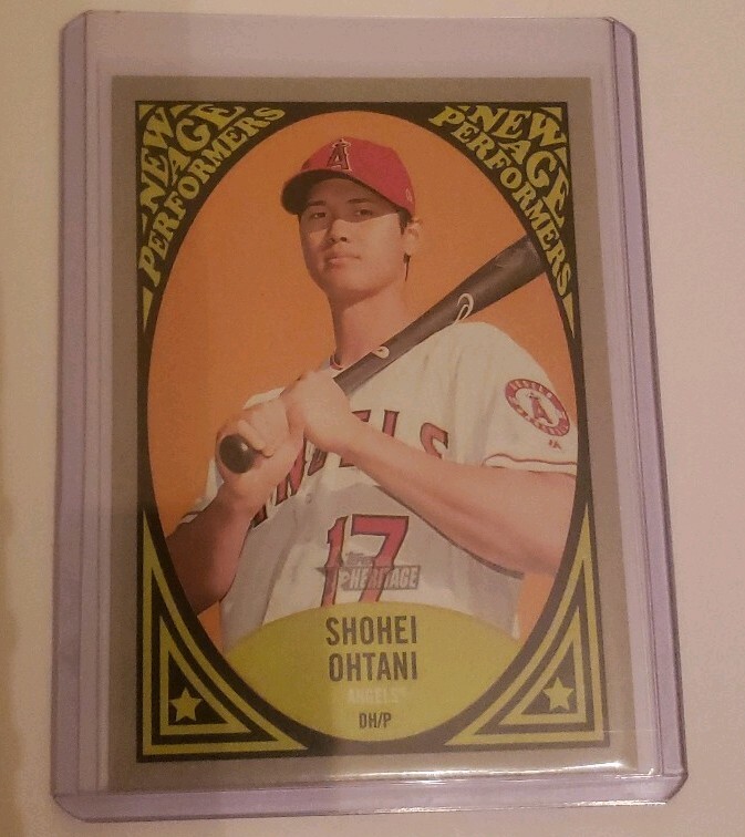 SHOHEI OHTANI 2019 TOPPS HERITAGE NEW AGE PERFORMERS LOS ANGELES