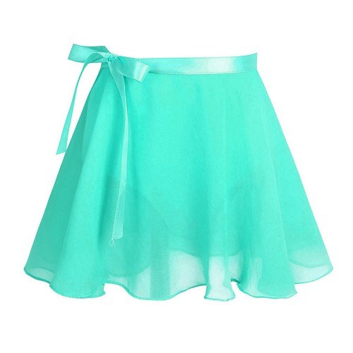 Girl Short Sleeves Ballet Dress Dance Gymnastics Leotard Chiffon Skirt Outfit - Picture 52 of 69