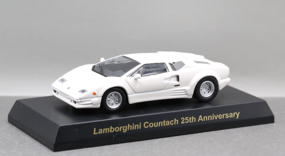 Kyosho 1/64 Lamborghini Collection 4 Countach 25th