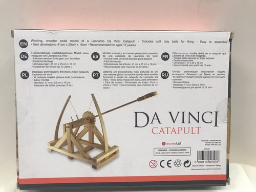Pulgar hacia arriba! Premio Da Vinci Catapult 2013 Mejor Juguete del Año Nuevo en Caja - Imagen 2 de 3