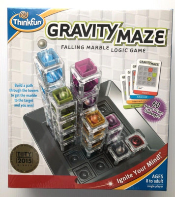 GRAVITY MAZE FALLING MARBLE LOGIC GAME THINKFUN TOY OF THE YEAR 2015