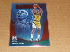2022/23 Panini Donruss Optic BUDDY HIELD RAINING 3S RED HOLO PACERS /99 M217