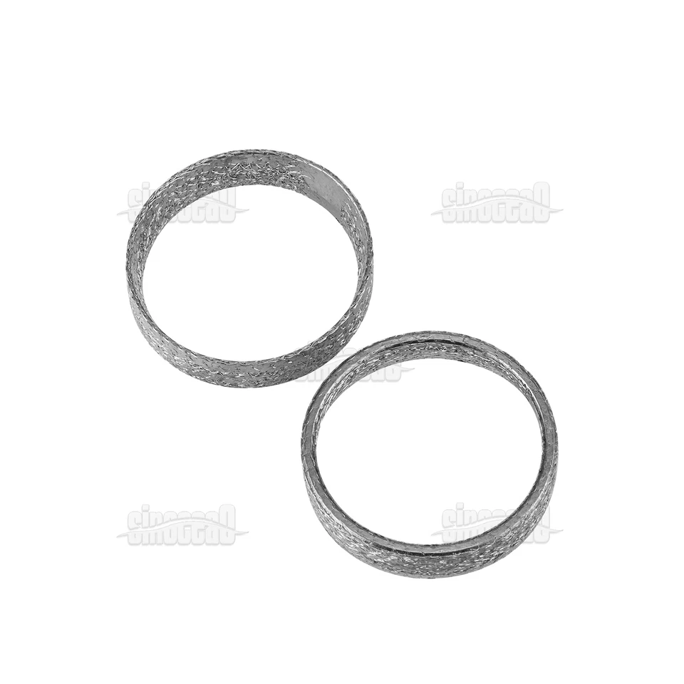 Par de juntas de puerto de aplastamiento cónicas de escape para Harley Sportster XL 883 1200 84-UP Foto 4 de 4