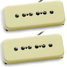 Seymour Duncan Antiquity Soapbar P-90 set cream Neck & Bridge NEW free ship! P90