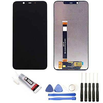 Écran LCD + Vitre Tactile Complet Pour Nokia 8.1 (6.18") Noir - Neuf, Garantie 1 An