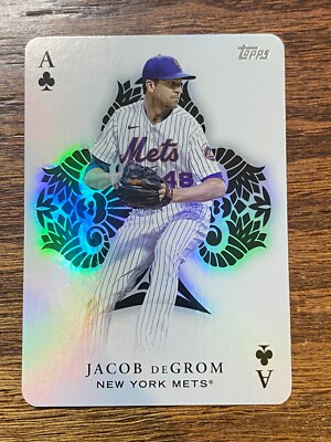 2023 Topps Series 1 All Aces Jacob DeGrom METS Rangers HOT 2023 FOIL INSERT AA-8