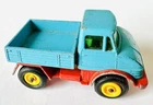 Matchbox Lesney No. 49 Unimog – Yellow Hubs 1968 Toy Blue 4x4 Toy