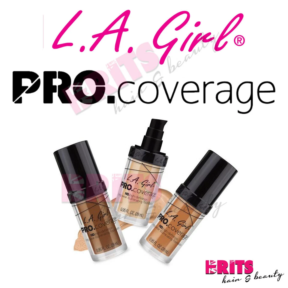 La Girl Pro Coverage Illuminating Foundation - Image 1 of 1