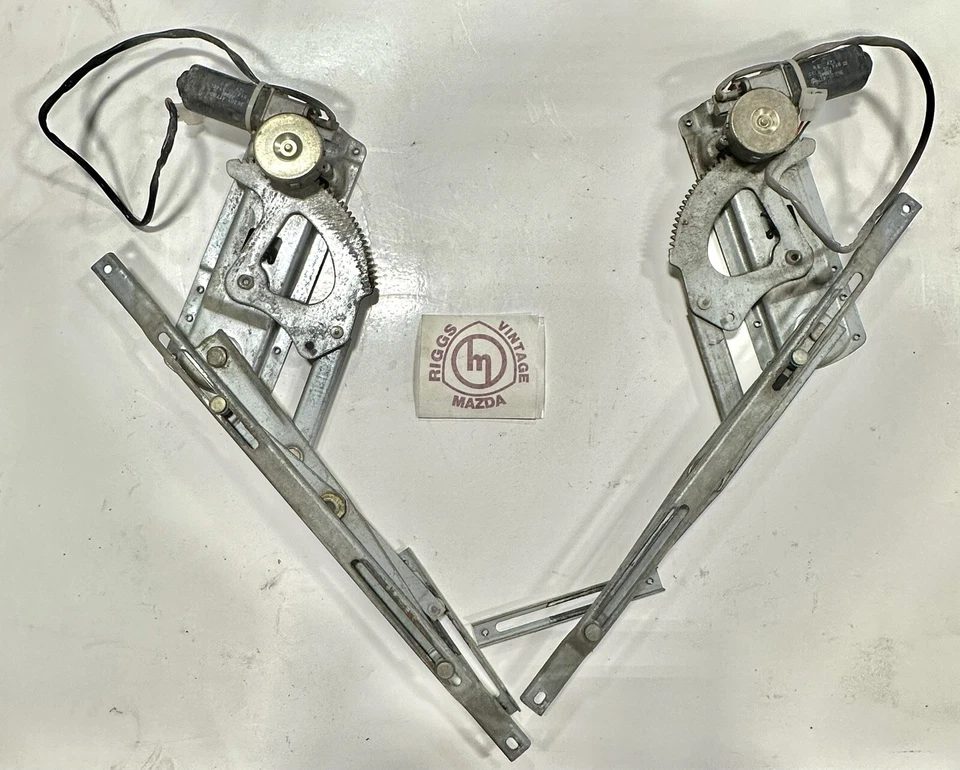 Mazda Rx7 S2 S3 FB 1981 - 1985 Power Window Regulators Mechanisms With Motors - Image 2 of 2
