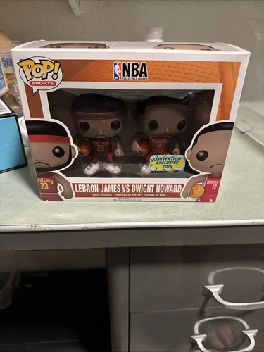 Funko POP! NBA - Lebron James vs Dwight Howard 2 Pack convention Exclusive 2015
