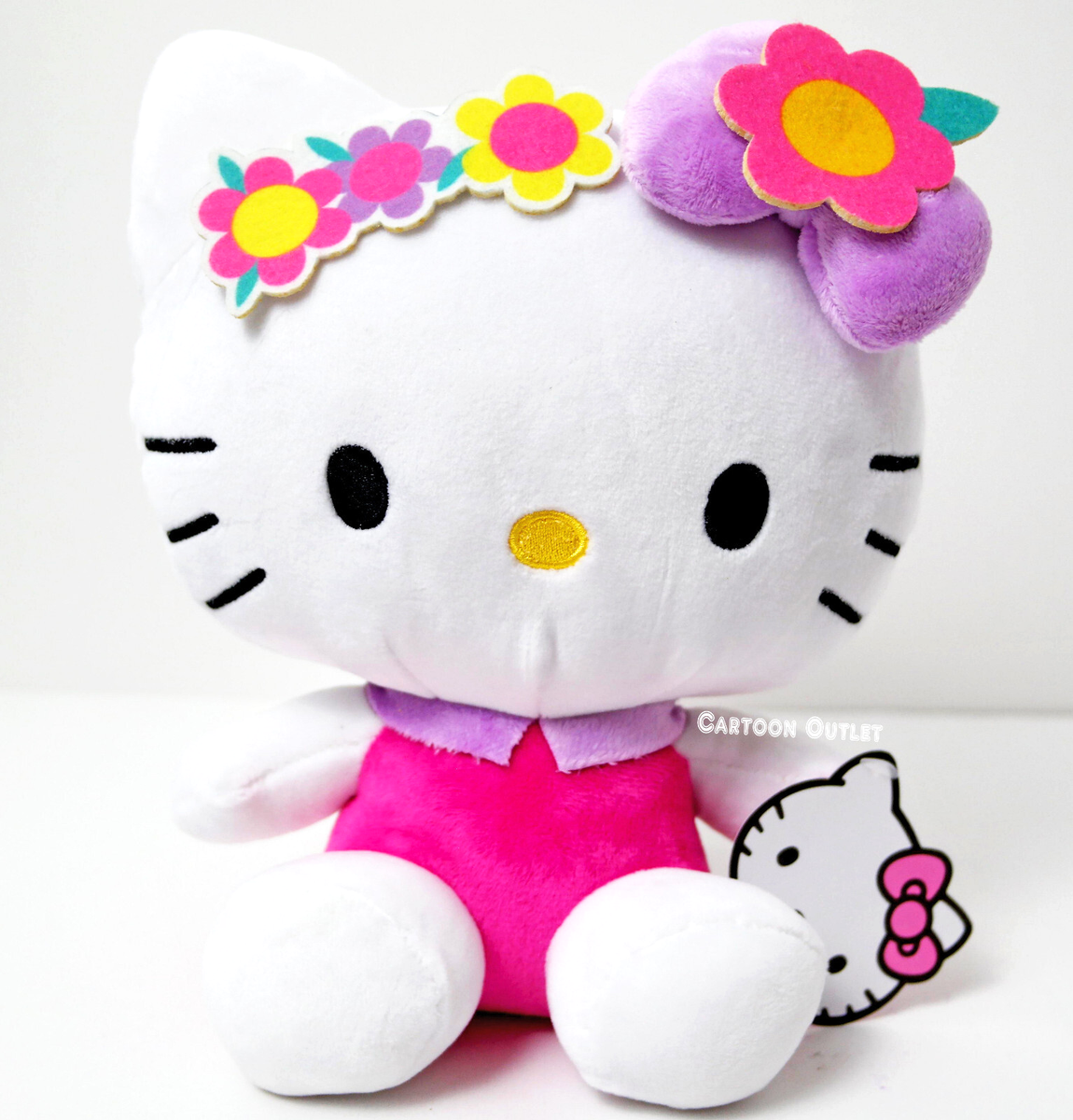 Hello Kitty ぬいぐるみ 大中小5人・バラ可、 Sanrio Hello Kitty Plush Doll 9