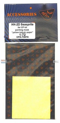 CLPCPA72070A 1:72 Clear Prop Models HH-2D Seasprite Paint Mask (CLP kit)