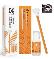 K F CONCEPT 16mm APS-C Frame Sensor Cleaning Kit Swab 6  20ml Sensor Cleaner