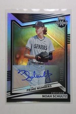 2022 Panini Elite Extra Edition - Noah Schultz #26 Signatures Prime Numbers /220