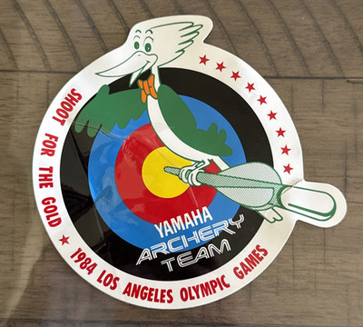 Yamaha Archery Team 1984 Los Angeles Olympics Vintage Promo Collectible