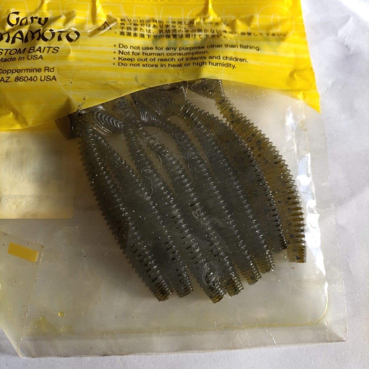 Gary Yamamoto Leg Worm 8 Pack - Image 7