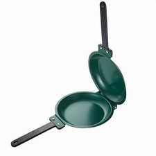 Pfannkuchen Pancakes Wendepfanne Ø 19,5 cm Doppelpfanne Omelett Doppel-Pfanne