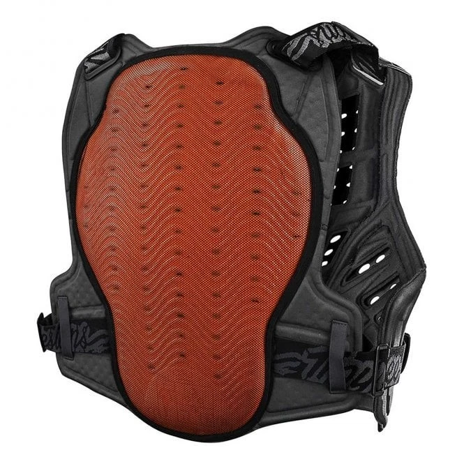 Protector de pecho de motocross Troy Lee (MX25) para hombre - ROCKFIGHT CE FLEX (Negro) Foto 2 de 2