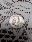 1956 Franklin Half Dollar AU 90% Silver