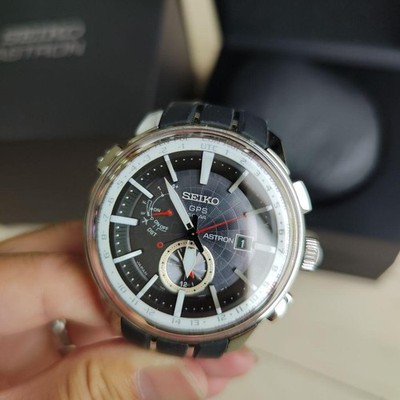 SEIKO ASTRON GPS SBXA045 Limited Edition 1500 Pieces Black Rubber
