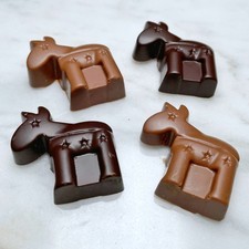 DONKEYS vs. ELEPHANTS &mdash; THE CHOCOLATE BATTLE BEGINS with Tomric Chocolate Molds